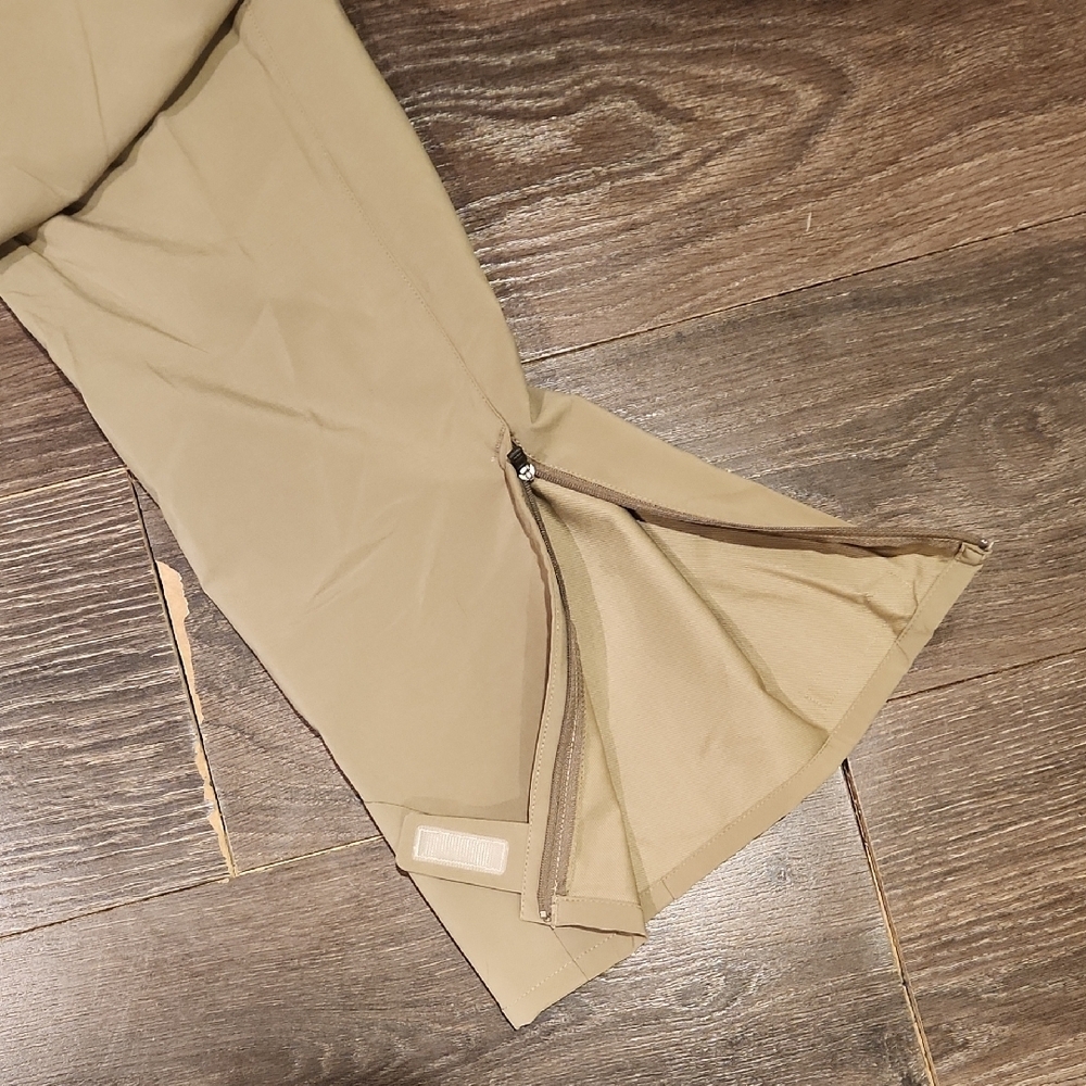 REI Women's Tan Boot-Cut Hiking Pants - Picture 15 of 16